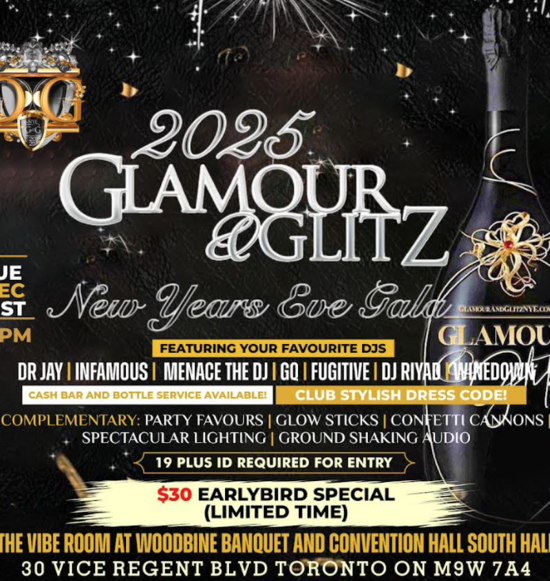 Glamour and Glitz NYE 2025